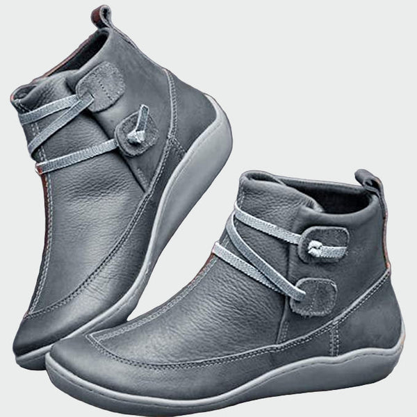 דפנה - מגפי עור אורטופדיים פרימיום