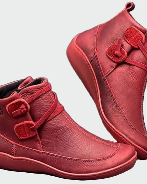 דפנה - מגפי עור אורטופדיים פרימיום