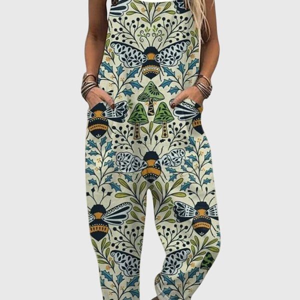 ג'ינס קיץ לנשים עם הדפס שובב