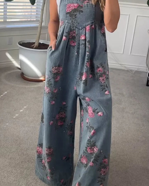 חליפת גזירה פרחונית