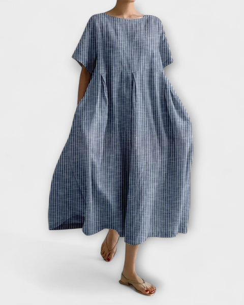 שמלת קאזואל ארוכה ביאנקה - נוחות ואלגנטיות בכל הזדמנות