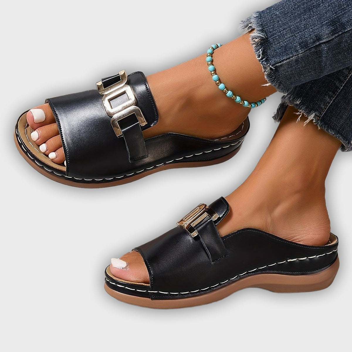 סנדלי Venesia™ אורטופדיים טרנדיים עם סוליה Stability+