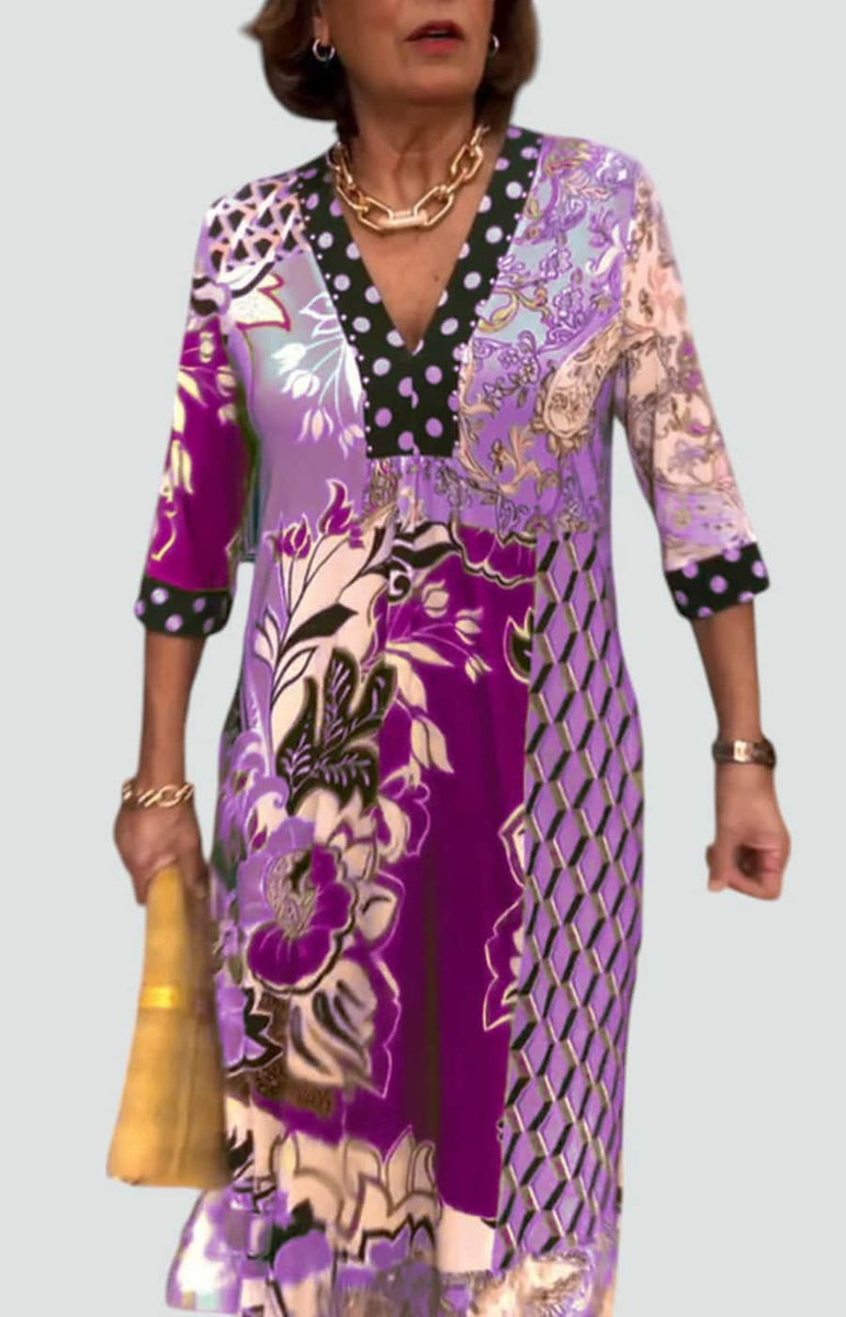 Connie - שמלת מקסי אלגנטית וקז'ואלית