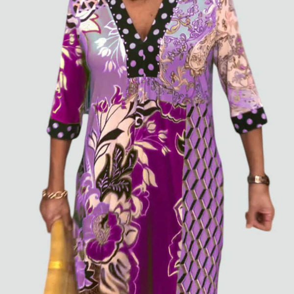 Connie - שמלת מקסי אלגנטית וקז'ואלית