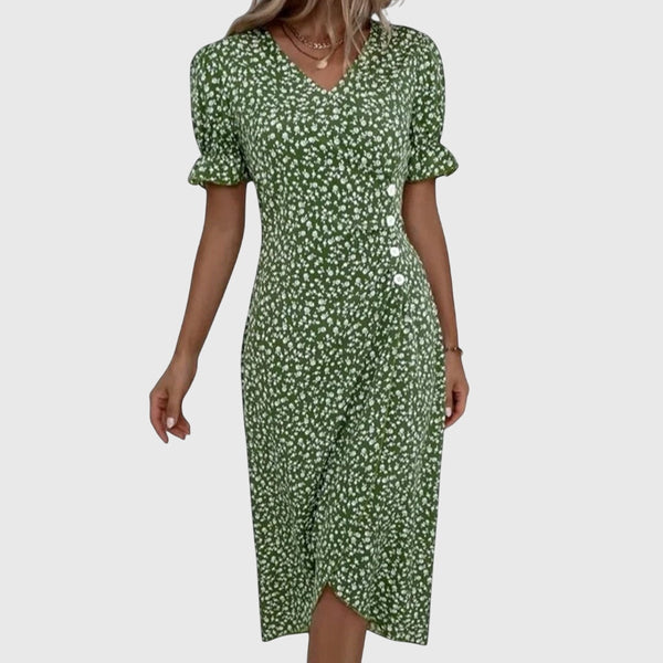 אירה - שמלת פרחים רעננה