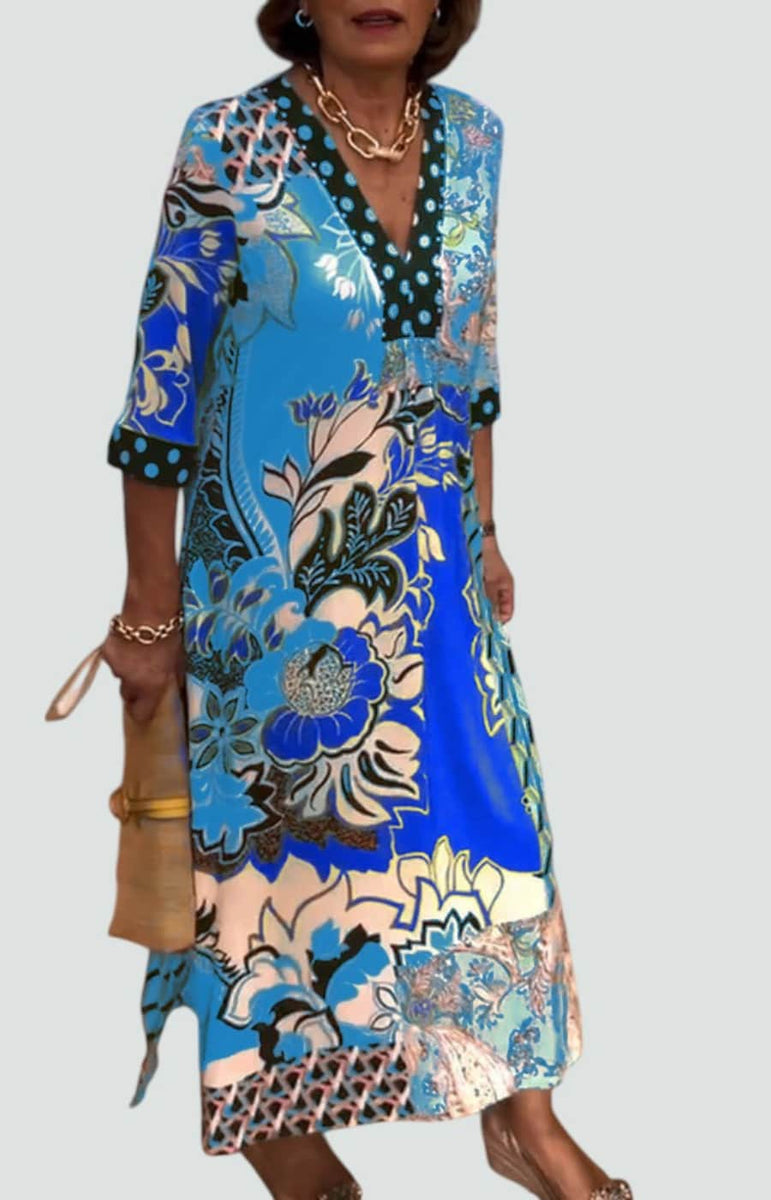 Connie - שמלת מקסי אלגנטית וקז'ואלית