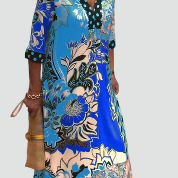 Connie - שמלת מקסי אלגנטית וקז'ואלית