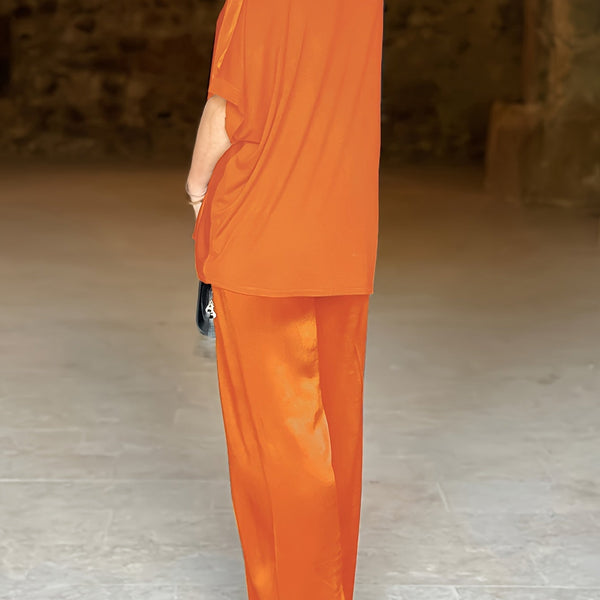 Ashlee - סט אלגנטי עם שרוולים קצרים