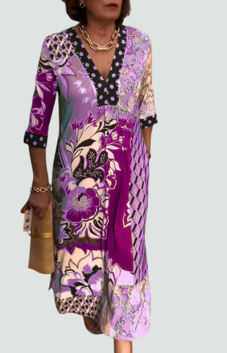 Connie - שמלת מקסי אלגנטית וקז'ואלית