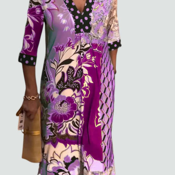 Connie - שמלת מקסי אלגנטית וקז'ואלית