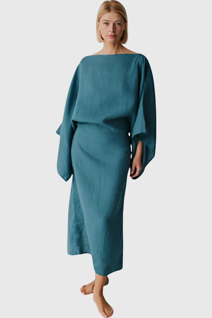 שמלות קימונו מליןן וכותנה