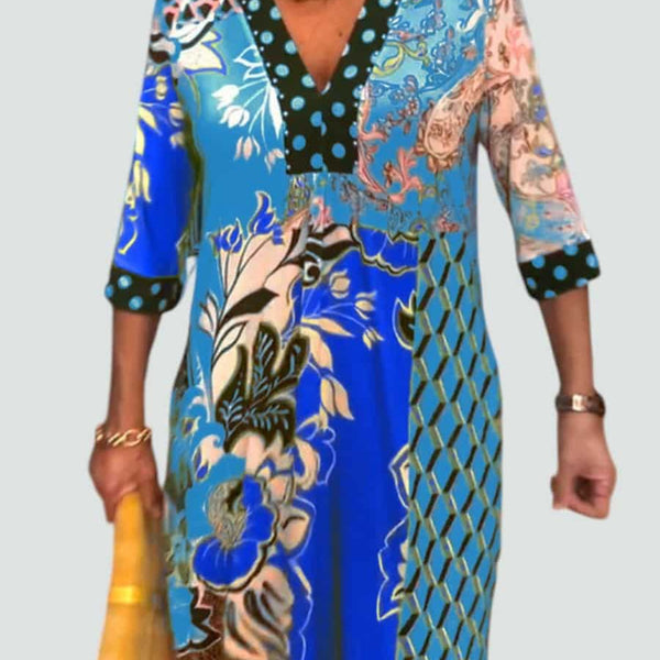 Connie - שמלת מקסי אלגנטית וקז'ואלית