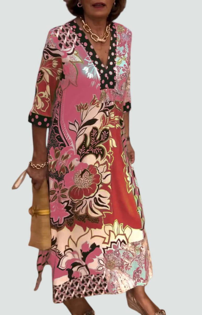 Connie - שמלת מקסי אלגנטית וקז'ואלית