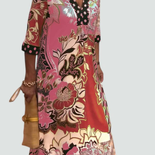 Connie - שמלת מקסי אלגנטית וקז'ואלית