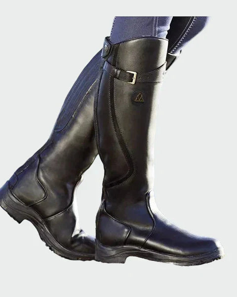 אביבה - מגפי עור אורטופדיים פרימיום