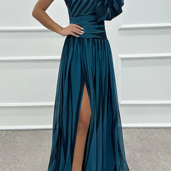 מאיה™ | שמלת מקסי פרחונית מהירה