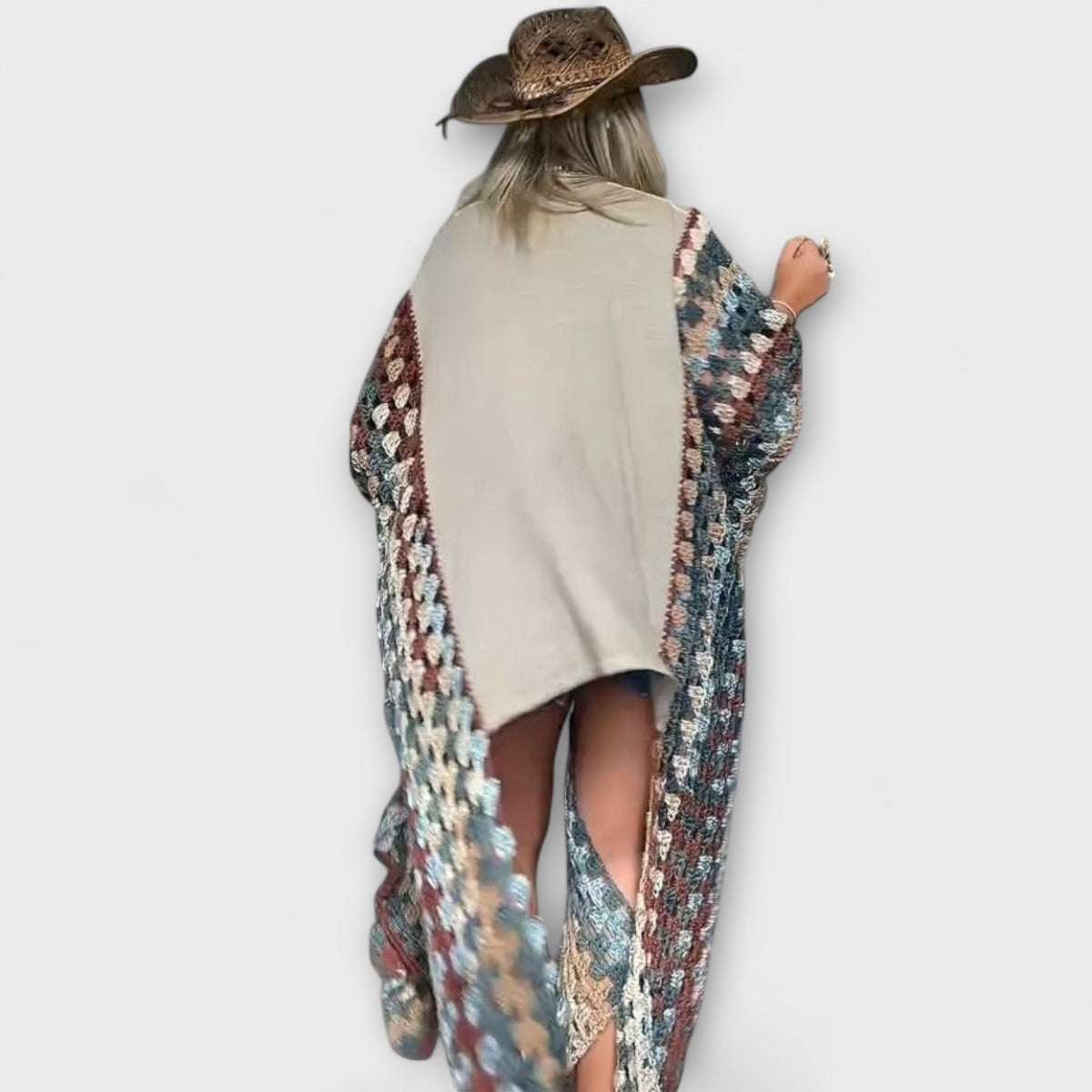 חולצת טי עם עיצוב שרוולים ייחודי