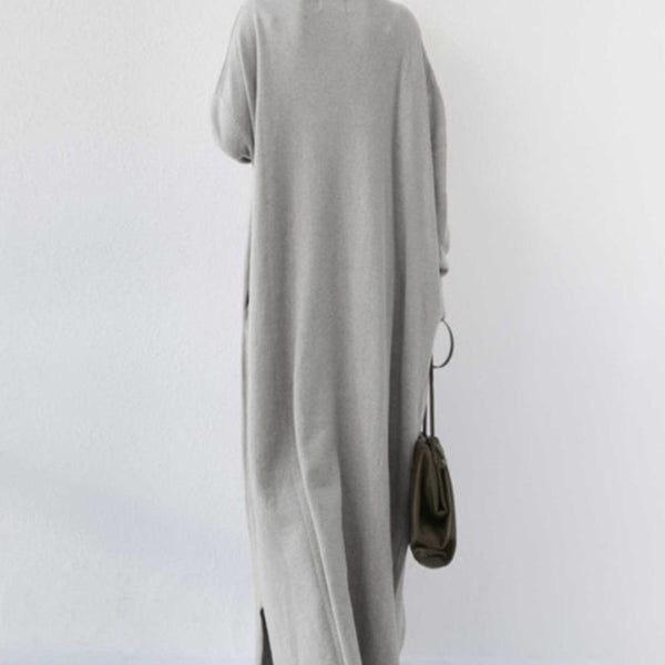 Eudora - שמלת וי-נק אלגנטית ליום יום