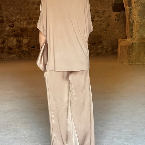 Ashlee - סט אלגנטי עם שרוולים קצרים