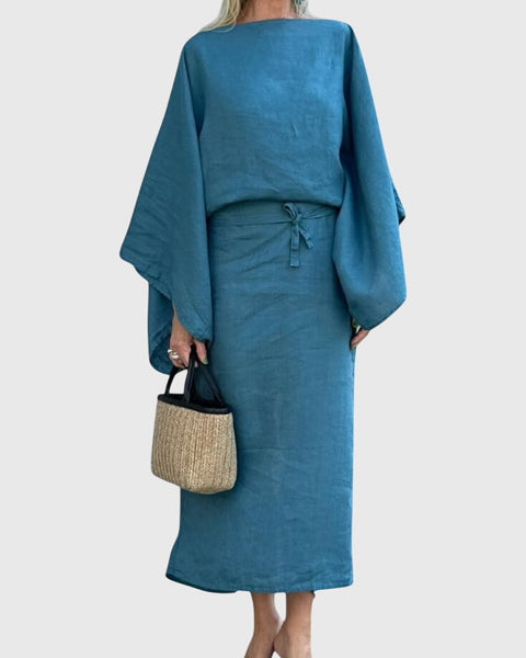 שמלות קימונו מליןן וכותנה