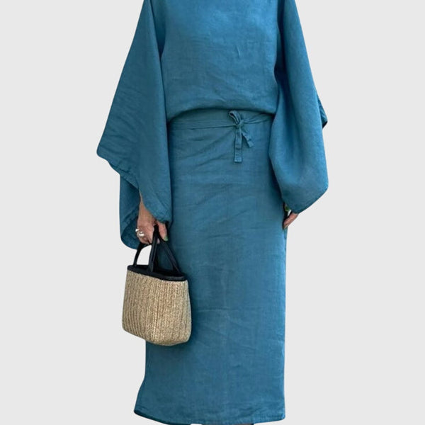 שמלות קימונו מליןן וכותנה