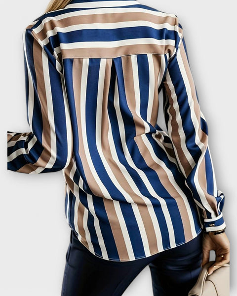 חולצת פסים נוחה ואופנתית אמילי