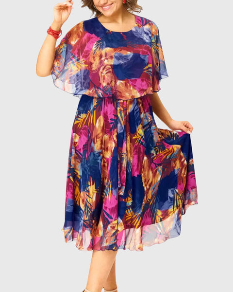 שמלות שיפון נוחות במידות גדולות