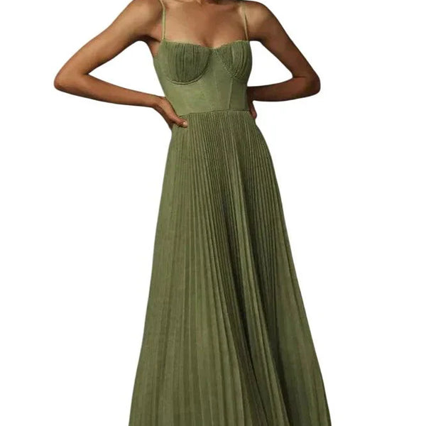 אודילה | שמלת מידי טול מקופלת