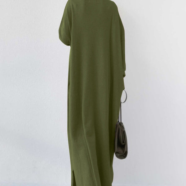 Eudora - שמלת וי-נק אלגנטית ליום יום