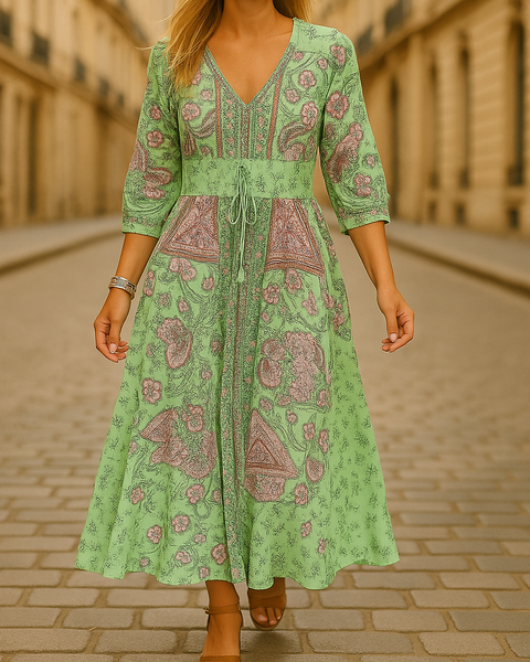 Lou - שמלת מקסי אלגנטית וקז'ואלית