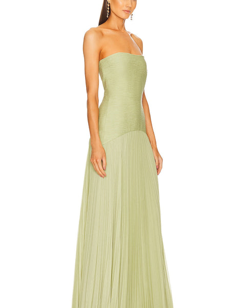 Aldynay - שמלת מקסי ללא שרוולים