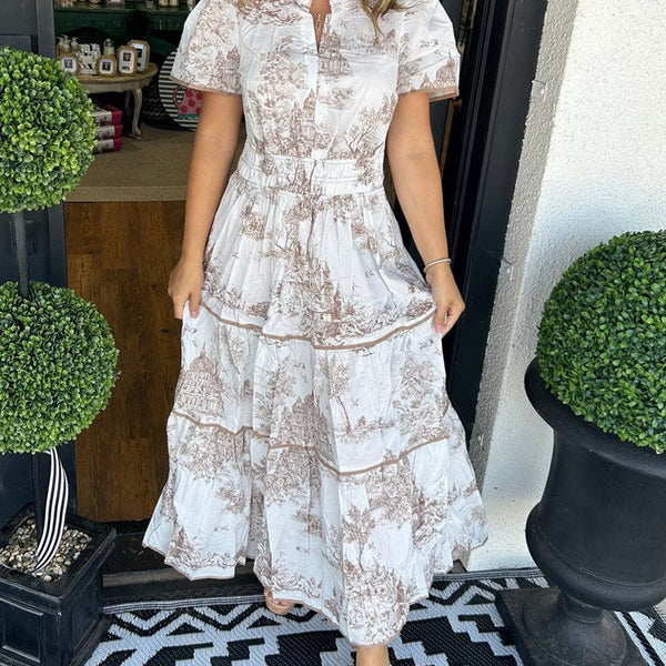 Ortrud - שמלת מקסי קלאסית