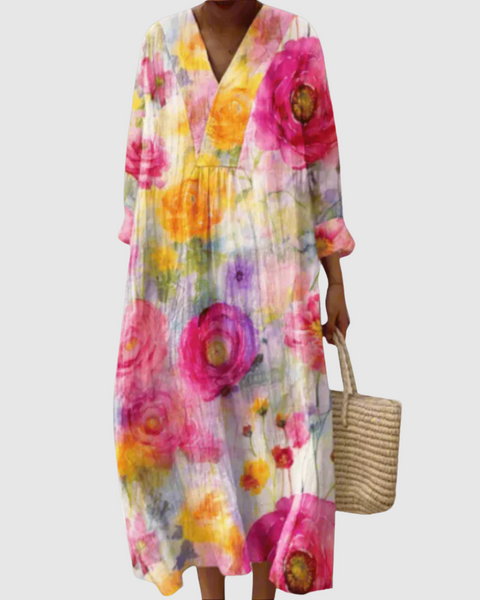 ורדית - שמלה נוחה