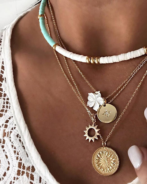 סט שרשראות אלגנטיות