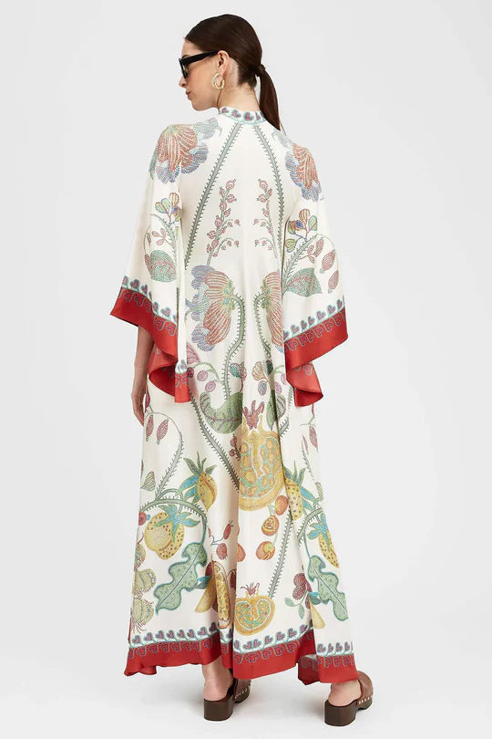 Elica - שמלת מקסי מודפסת