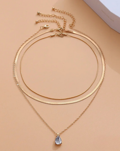 תליון זהב עם זירקוניה