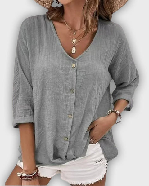 חולצת ורוניקה יומית אלגנטית ונוחה לנשים