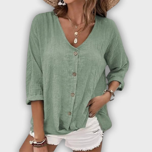 חולצת ורוניקה יומית אלגנטית ונוחה לנשים