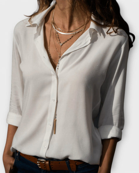 חולצת מונה אלגנטית קלאסית לנוחות מרבית