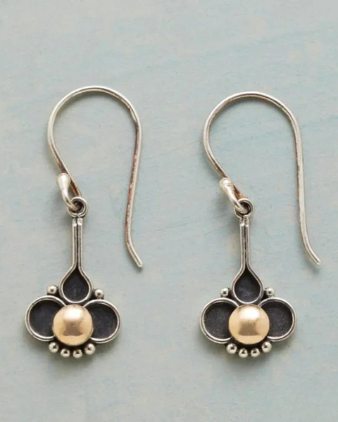 עגילי פנינה בוהמיים - קולקציית לורה