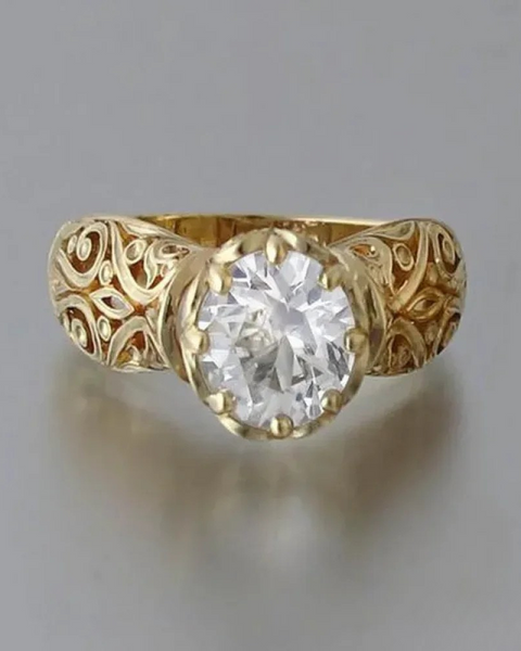 טבעת זירקוניה אלגנטית ואיכותית