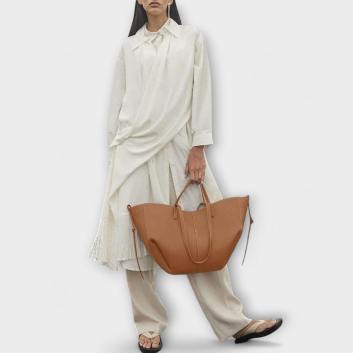 תיק יד מעור איטלקי אופנתי - תיק האורה