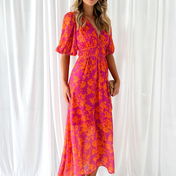 שיר™ | שמלת פרחונית שיקית