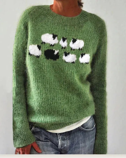 Lilou™ - סוודר צמר כבשים נעים