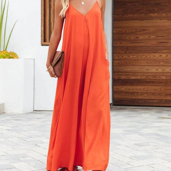 בגד גוף חדש בצבע אחיד עם כיס צדדי