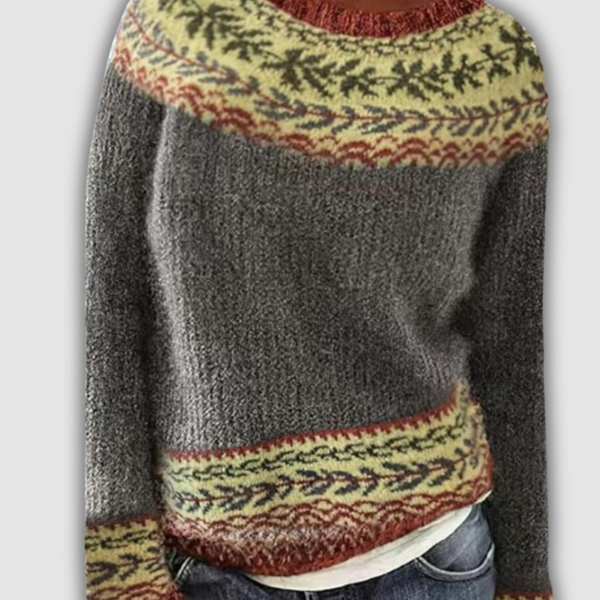 אנוק™ - סוודר רטרו נעים