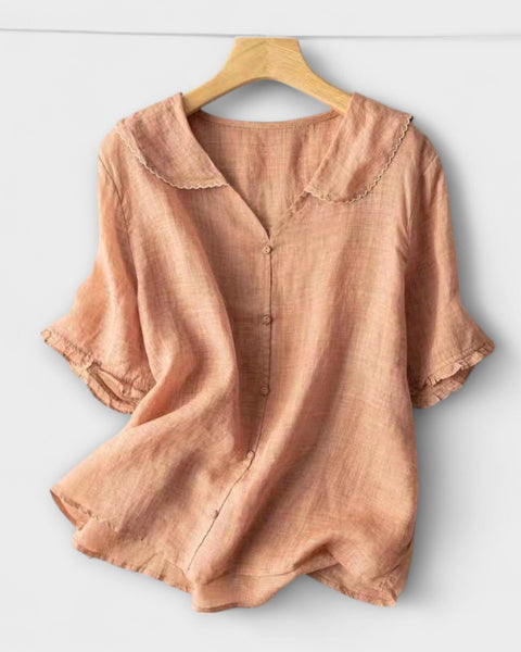 חולצת פשתן ברנדה - אלגנטיות ונוחות יומית