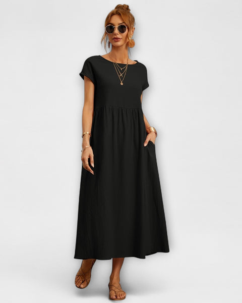 שמלת מגנוליה קלילה לנשים - נוחות ואלגנטיות בכל יום