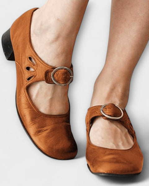 סנדלי פולינה מעור נוחים ואלגנטיים לקיץ