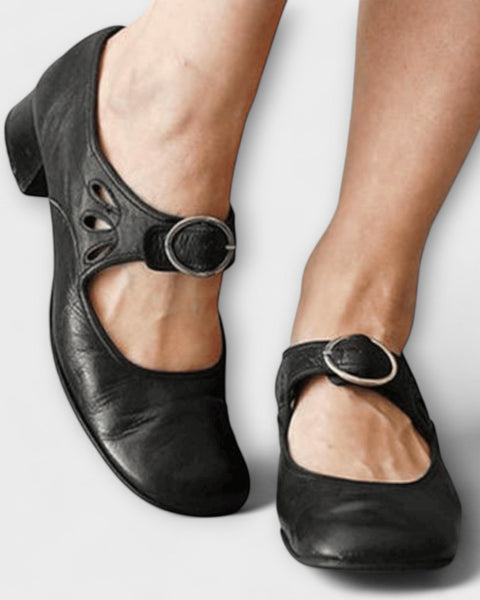 סנדלי פולינה מעור נוחים ואלגנטיים לקיץ